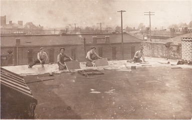 roofing postcard