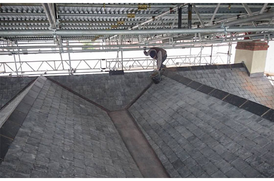 97. Roofing Under a Roof How they
