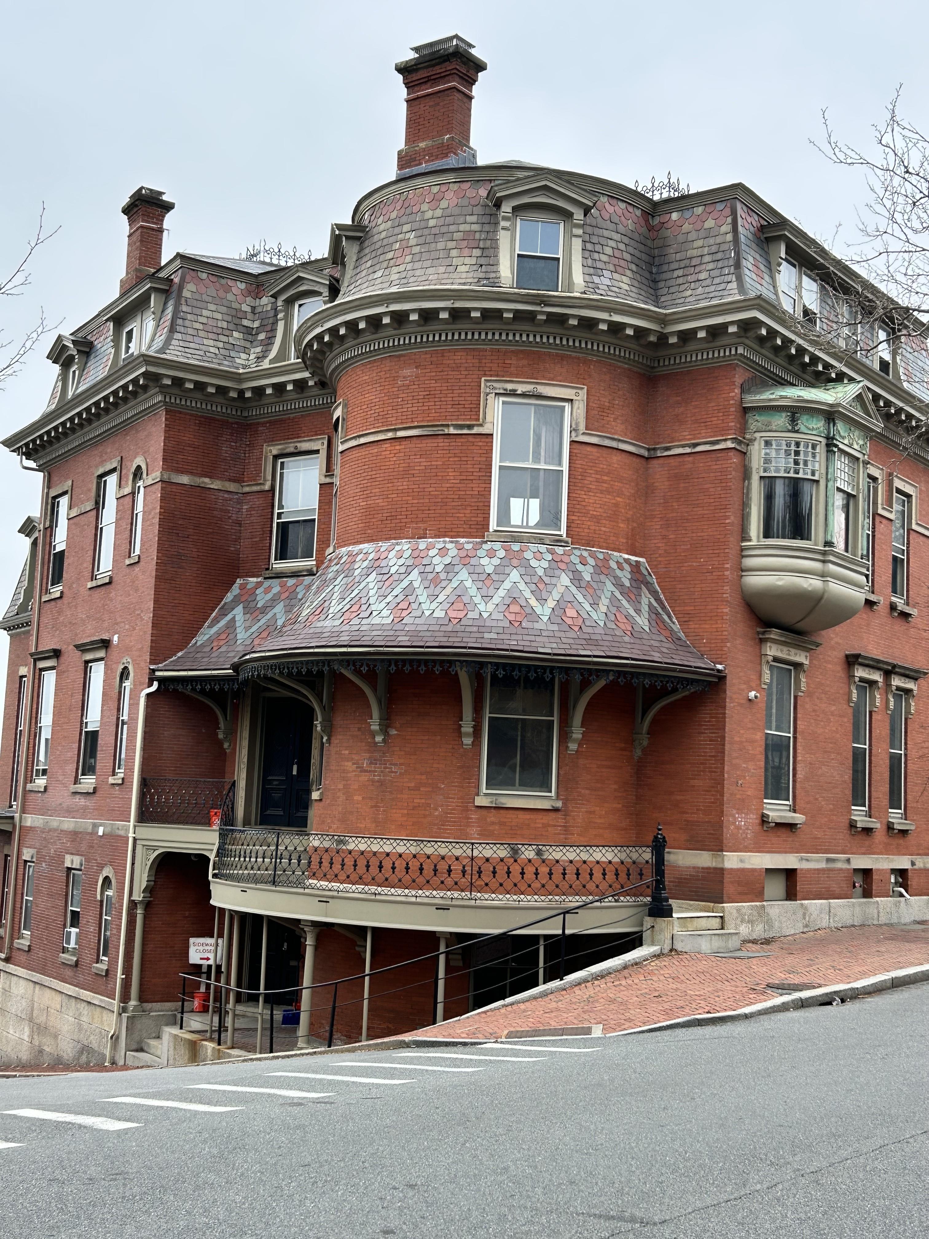 Beautiful slate roof in Providence RI. #RoofingHistory