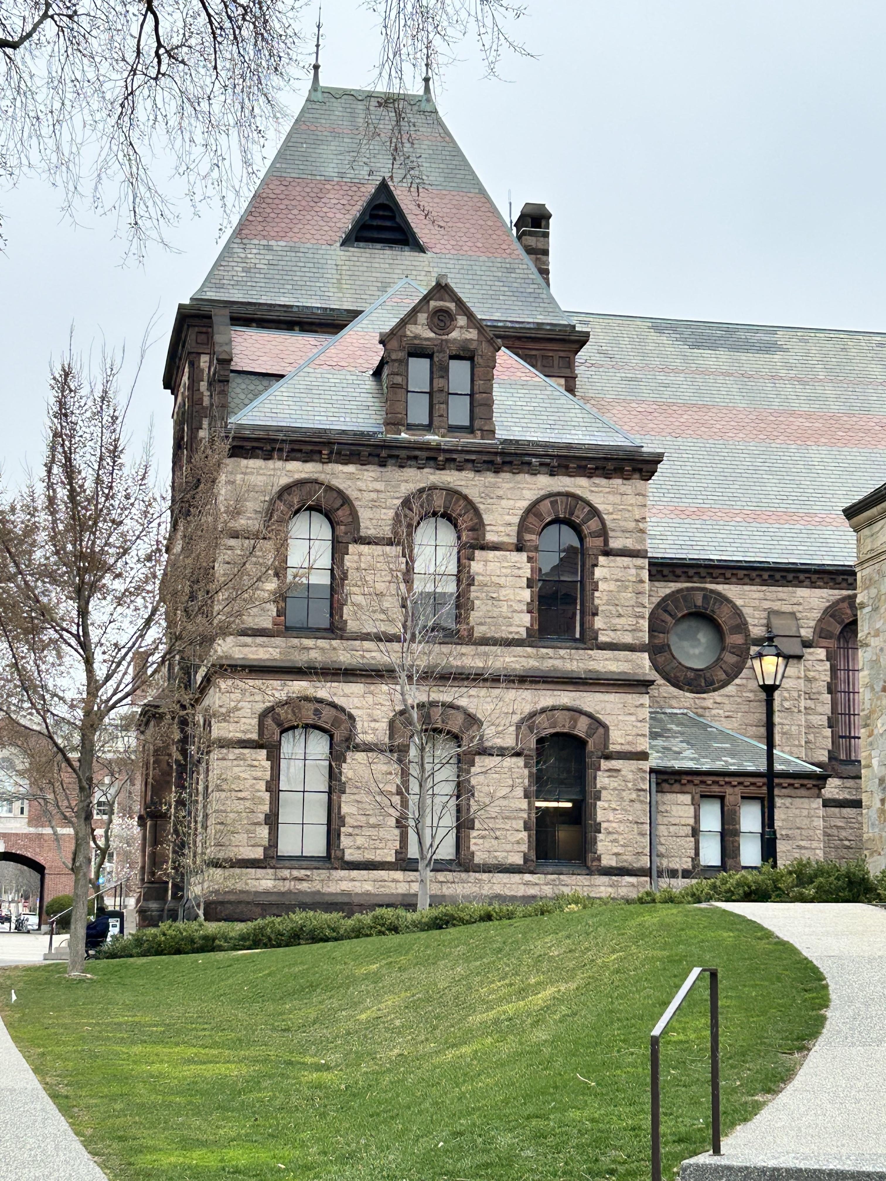 Sales Hall at Brown University built 1881 #RoofingHistory