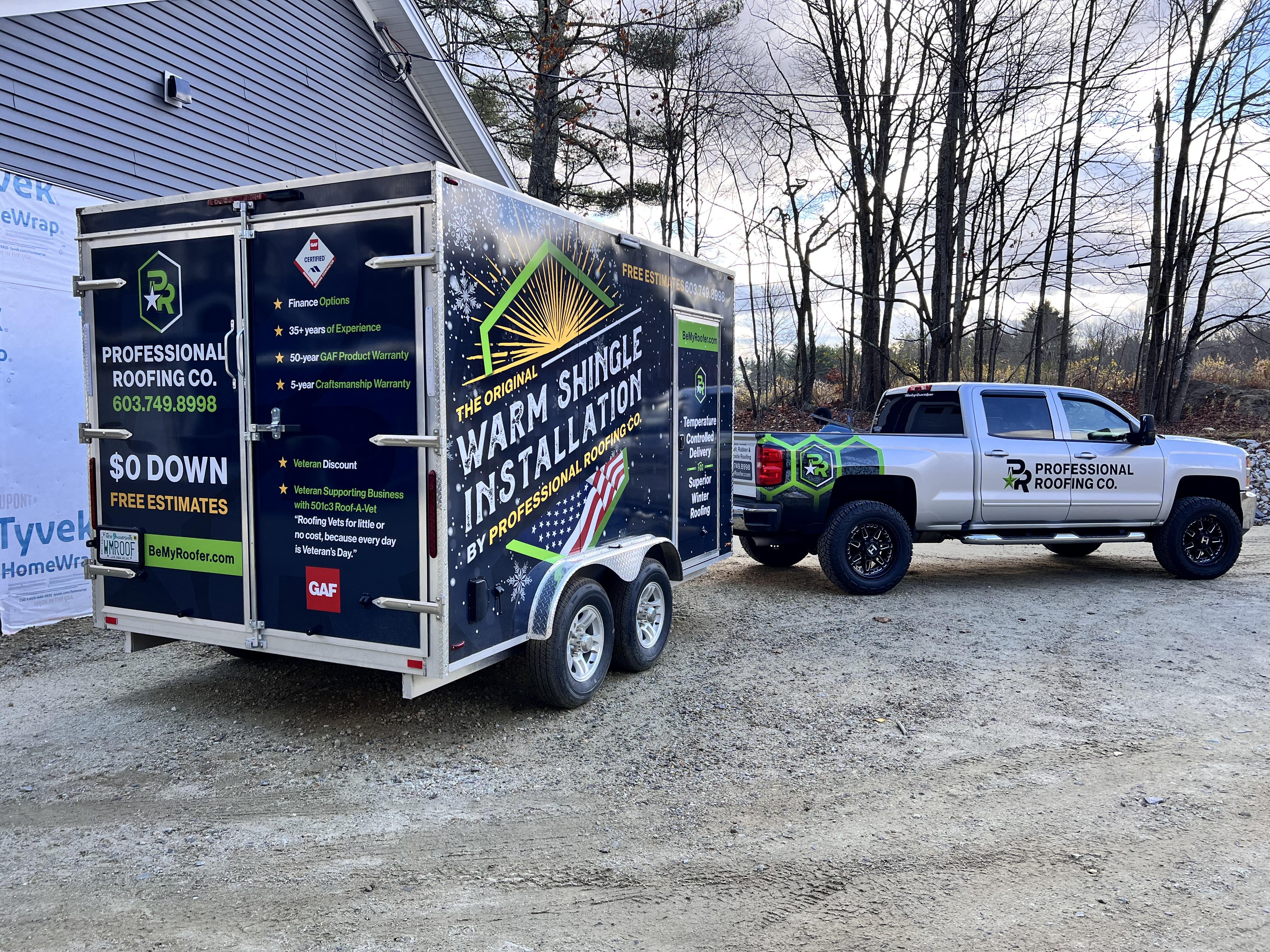 Professional Roofing Co. of Dover, New Hampshire