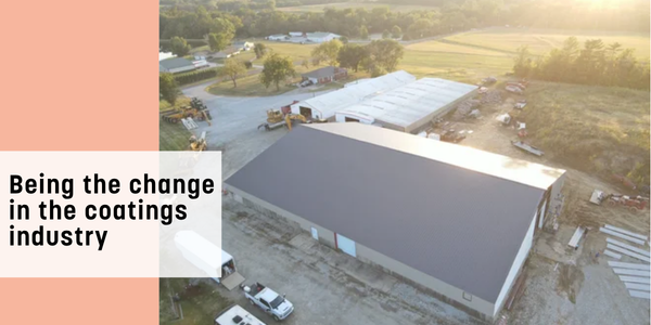 Being the change in the coatings industry