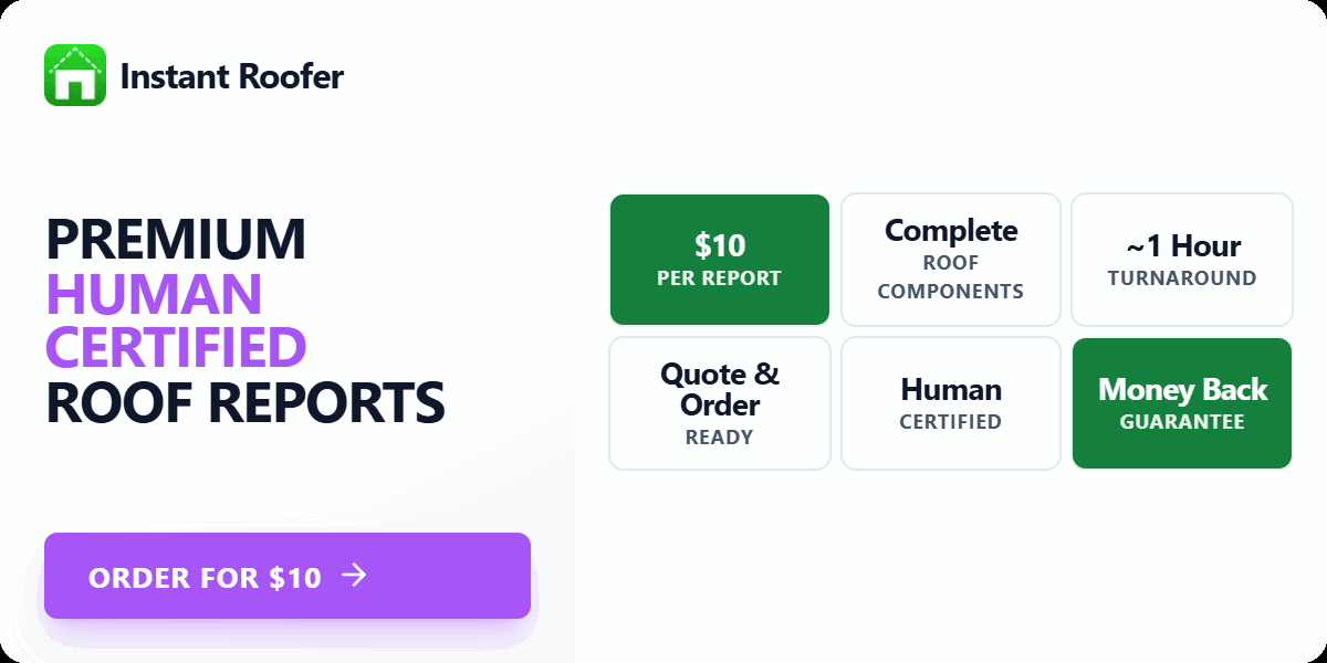 Human Certified Roof Reports