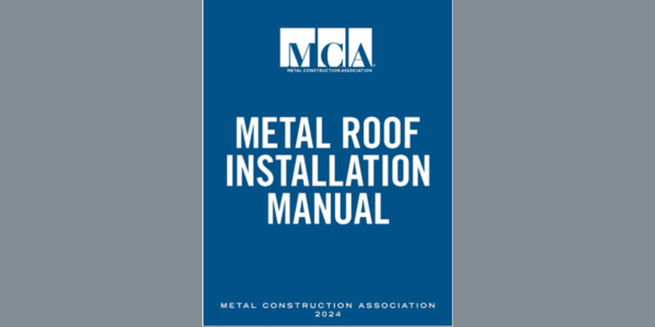MCA - Metal Roof Installation Manual