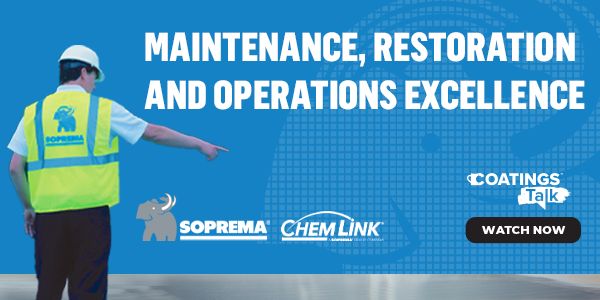 SOPREMA - Maintenance, Restoration and Operations Excellence (CoatingsTalk on-demand)