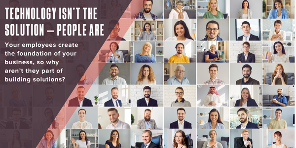 Technology isn’t the solution – people are