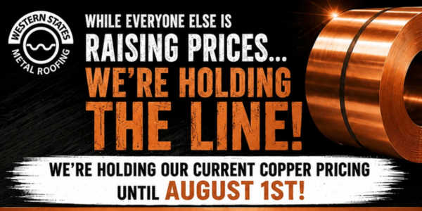 Copper sale until July 31!