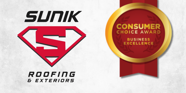 Sunik Roofing - Roofing company wins 2026 Consumer Choice Award for Southern Alberta