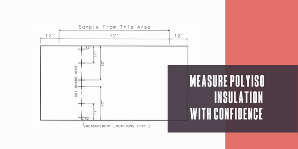 Measure polyiso insulation with confidence