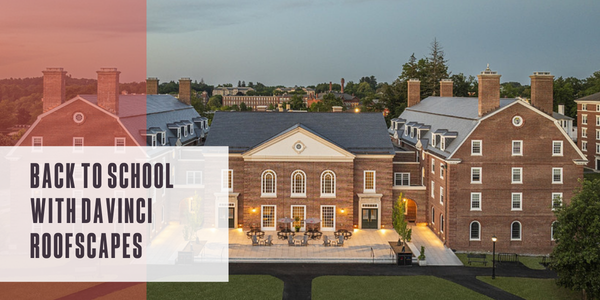 Back to school with DaVinci® Roofscapes